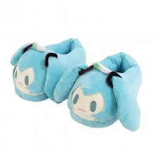 Hatsune Miku anime plush shoes slippers a pair 280...