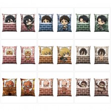 Attack on Titan anime plush stuffed pillow cushion