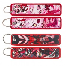 Hazbin Hotel Woven Label Anime Lanyard Key chain T...