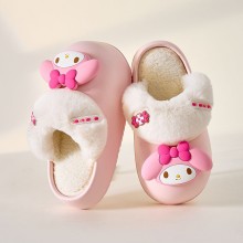 Sanrio My Melody anime slippers shoes a pair