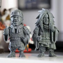 Naruto The Terracotta Army Uchiha Madara Senju Hashirama figure(OPP bag)