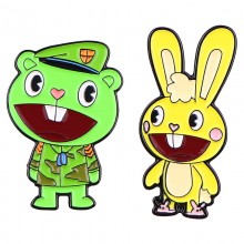 Happy tree friends anime alloy brooch pins
