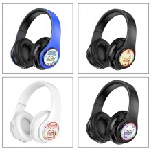 Chiikawa anime wireless bluetooth stereo support c...