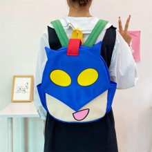 Super Action Hero anime canvas backpack bag