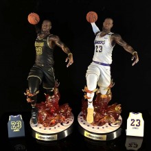NBA basketball star LeBron James figure