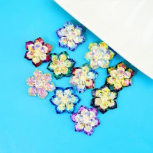 Fashion Colorful Crystal Flower Alloy Brooches Pins