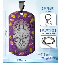 JoJo's Bizarre Adventure anime two-sided necklace ...