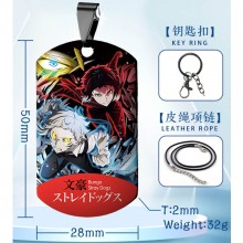 Bungo Stray Dogs anime two-sided necklace keychain...