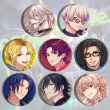 58MM Paradox Live anime tinplate brooch pins set(8pcs a set)