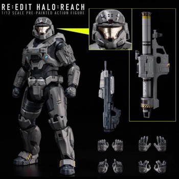 HALO REACH Scope Spartan-B312 Noble 6 full set soldier action figure