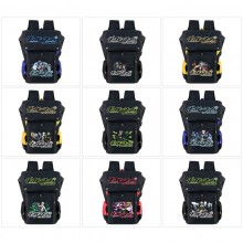 Dangan Ronpa anime USB nylon backpack school bag