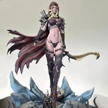 World Of Warcraft Sylvanas Windrunner game figure(...