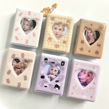 3inches cards photos album book case 40 pockets