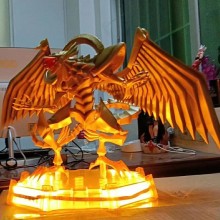 Yu Gi Oh The Winged Dragon of Ra anime figure(can ...