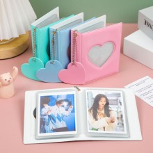 3inch Solid Color Photo Album Love Hollow Photocar...