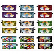 Sprunki Incredibox game PU zipper pen case pencil ...