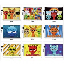 Sprunki Incredibox game canvas A4 file folder docu...