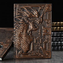 Vintage Embossed Masquerade A5 Notebooks Hardcover...