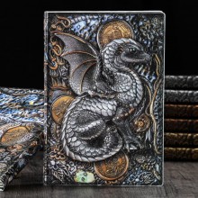 Dinosaur Vintage Embossed Masquerade A5 Notebooks ...