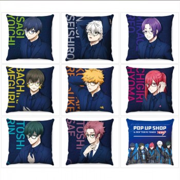 Blue Lock anime two-sided pillow pillowcase 45*45cm