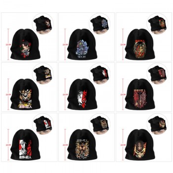 Attack on Titan anime hats hip hop caps