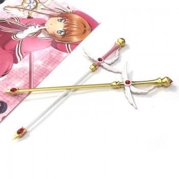 Card Captor Sakura Magic Rod anime cosplay mini weapon 17cm