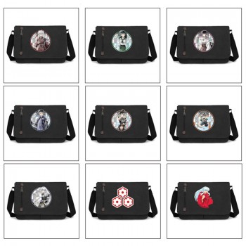 Inuyasha anime retro canvas messenger crossbody shoulder bags