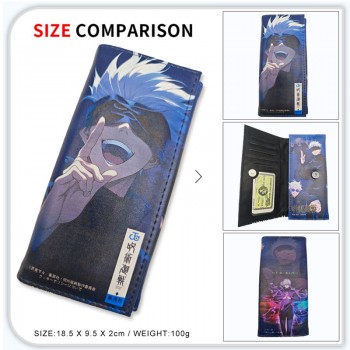 Jujutsu Kaisen anime long wallets card holder purse