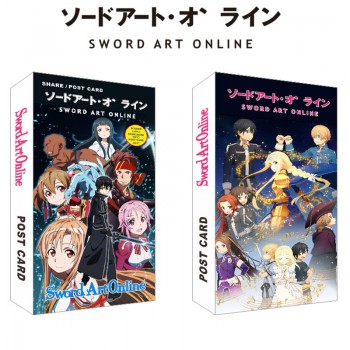Sword Art Online anime postcards photocards(30pcs a set)