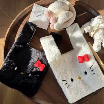 Hello kitty anime plush handbags