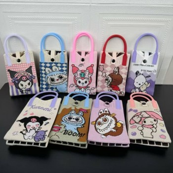 Sanrio Knit Handbag Crossbody Shoulder Bags