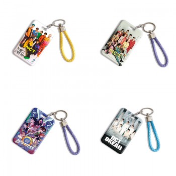 NCT star ID cards holders cases lanyard key chain