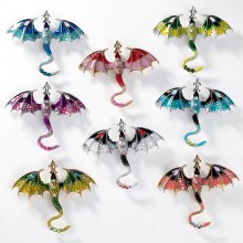 Fly dragon Enamel Lapel Pins Brooch