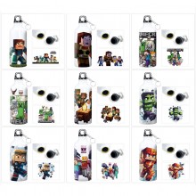 Minecraft game aluminum alloy sports bottle kettle
