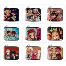 Toilet-Bound Hanako-kun anime zipper wallet purse