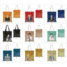 Haikyuu anime shopping bag handbag