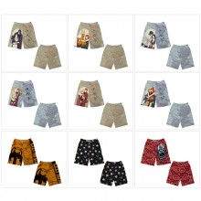 Naruto anime beach short pants summer thin trouser...