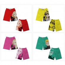 Blue Lock anime beach short pants summer thin trousers