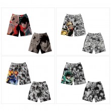 My Hero Academia anime beach short pants summer thin trousers