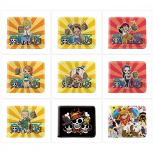 One Piece anime wallet purse