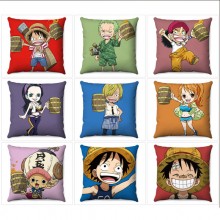 One Piece anime two-sided pillow pillowcase 45*45c...