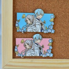 Frieren Beyond Journey's End anime alloy brooch pi...