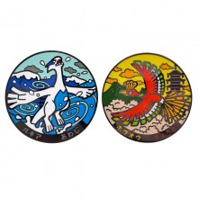 Pokemon Lucario Ho-Oh anime alloy brooch pins