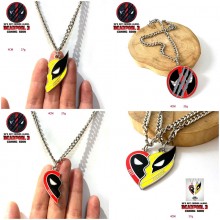 Deadpool &amp; Wolverine key chain necklace