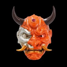 Halloween Ghost Warrior Prajna Full Face Cosplay R...