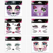 Animal Halloween Carnival Party Face Diamond Tempo...