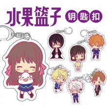 Fruits Basket anime double-sided key chain acrylic...