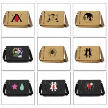 Hunter x Hunter anime retro canvas messenger cross...