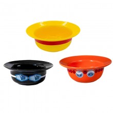 One Pieced Luffy ACE Sabo Straw Hat Ceramic Bowl