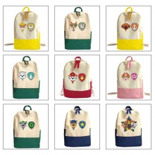 PAW Patrol anime students canvas backpack bags